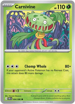 Carnivine 004/086  ME04 Chaos Rising - Common
