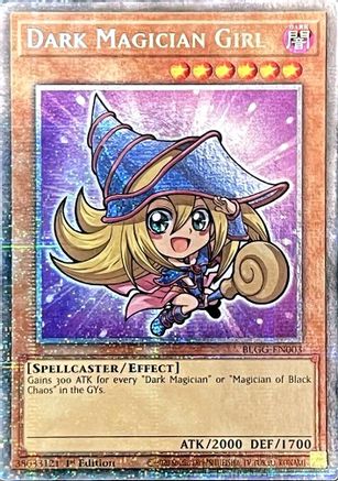 Dark Magician Girl (Starlight Rare) (BLGG-EN003) - Battles of Legend: Glorious Gallery 1st Edition