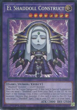 El Shaddoll Construct (BLGG-EN006) - Battles of Legend: Glorious Gallery 1st Edition