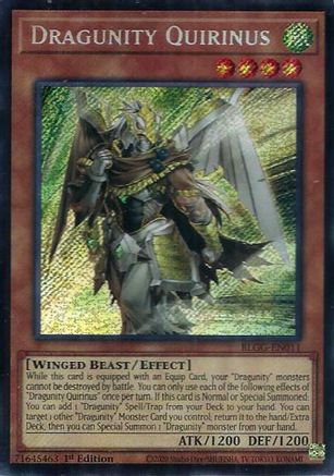 Dragunity Quirinus (BLGG-EN011) - Battles of Legend: Glorious Gallery 1st Edition