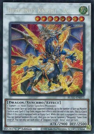 Dragunity Knight - Areus (BLGG-EN013) - Battles of Legend: Glorious Gallery 1st Edition