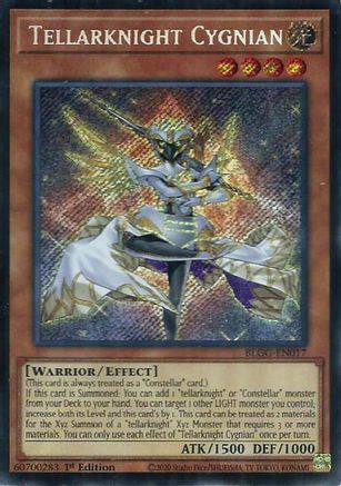 Tellarknight Cygnian (BLGG-EN017) - Battles of Legend: Glorious Gallery 1st Edition