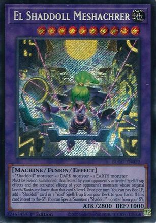 El Shaddoll Meshachrer (BLGG-EN022) - Battles of Legend: Glorious Gallery 1st Edition