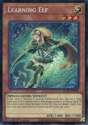 Learning Elf (BLGG-EN026) - Battles of Legend: Glorious Gallery 1st Edition