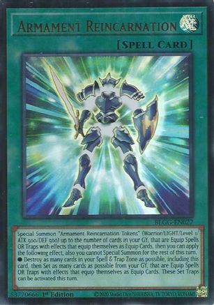 Armament Reincarnation (BLGG-EN027) - Battles of Legend: Glorious Gallery 1st Edition