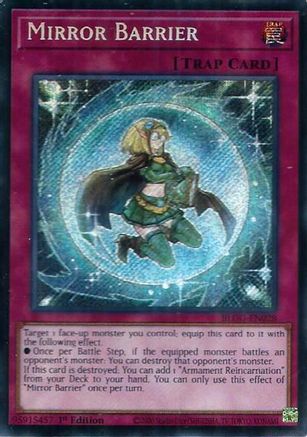 Mirror Barrier (BLGG-EN028) - Battles of Legend: Glorious Gallery 1st Edition