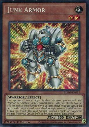 Junk Armor (BLGG-EN032) - Battles of Legend: Glorious Gallery 1st Edition