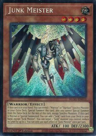 Junk Meister (BLGG-EN033) - Battles of Legend: Glorious Gallery 1st Edition