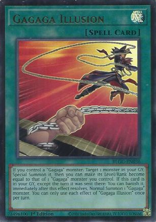Gagaga Illusion (BLGG-EN036) - Battles of Legend: Glorious Gallery 1st Edition