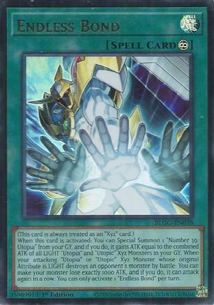 Endless Bond (BLGG-EN038) - Battles of Legend: Glorious Gallery 1st Edition