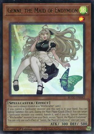 Genni, the Maid of Endymion (BLGG-EN042) - Battles of Legend: Glorious Gallery 1st Edition
