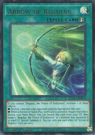 Arrow of Regulus (BLGG-EN044) - Battles of Legend: Glorious Gallery 1st Edition