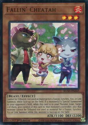 Fallin' Cheatah (BLGG-EN045) - Battles of Legend: Glorious Gallery 1st Edition