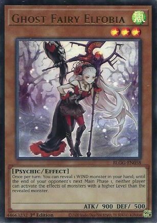 Ghost Fairy Elfobia (BLGG-EN058) - Battles of Legend: Glorious Gallery 1st Edition