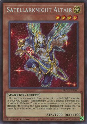Satellarknight Altair (BLGG-EN060) - Battles of Legend: Glorious Gallery 1st Edition