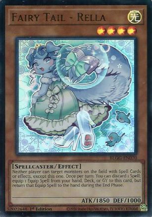 Fairy Tail - Rella (BLGG-EN070) - Battles of Legend: Glorious Gallery 1st Edition