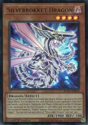 Silverrokket Dragon (BLGG-EN072) - Battles of Legend: Glorious Gallery 1st Edition