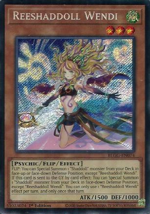 Reeshaddoll Wendi (BLGG-EN074) - Battles of Legend: Glorious Gallery 1st Edition