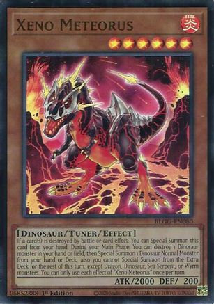 Xeno Meteorus (BLGG-EN080) - Battles of Legend: Glorious Gallery 1st Edition