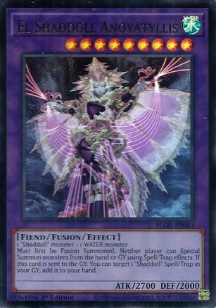 El Shaddoll Anoyatyllis (BLGG-EN083) - Battles of Legend: Glorious Gallery 1st Edition
