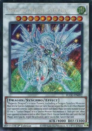 Shooting Majestic Star Dragon (BLGG-EN092) - Battles of Legend: Glorious Gallery 1st Edition