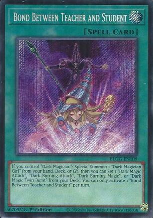 Bond Between Teacher and Student (BLGG-EN109) - Battles of Legend: Glorious Gallery 1st Edition