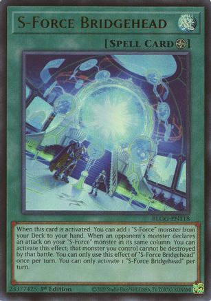S-Force Bridgehead (BLGG-EN118) - Battles of Legend: Glorious Gallery 1st Edition