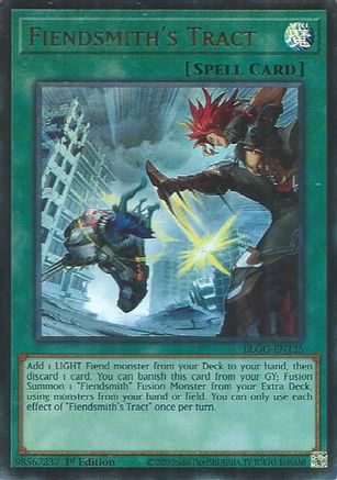 Fiendsmith's Tract (BLGG-EN125) - Battles of Legend: Glorious Gallery 1st Edition