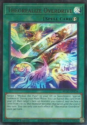 Theorealize Overdrive (BLGG-EN128) - Battles of Legend: Glorious Gallery 1st Edition