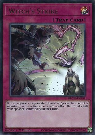 Witch's Strike (BLGG-EN133) - Battles of Legend: Glorious Gallery 1st Edition