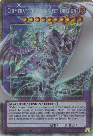Chimeratech Megafleet Dragon (Starlight Rare) (BLGG-EN138) - Battles of Legend: Glorious Gallery 1st Edition