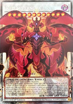 Red Supernova Dragon (Starlight Rare) (BLGG-EN139) - Battles of Legend: Glorious Gallery 1st Edition