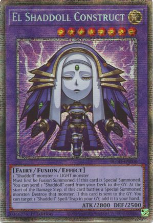 El Shaddoll Construct (Starlight Rare) (BLGG-EN006) - Battles of Legend: Glorious Gallery 1st Edition