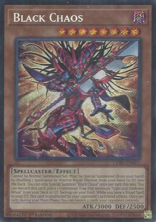 Black Chaos (CORI-EN001) - Chaos Origins 1st Edition