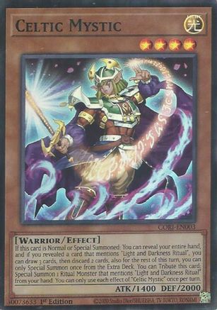 Celtic Mystic (CORI-EN003) - Chaos Origins 1st Edition