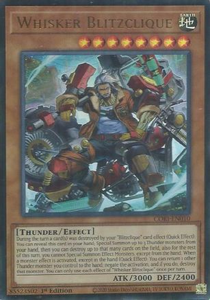 Whisker Blitzclique (CORI-EN010) - Chaos Origins 1st Edition