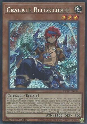Crackle Blitzclique (CORI-EN012) - Chaos Origins 1st Edition