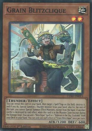 Grain Blitzclique (CORI-EN013) - Chaos Origins 1st Edition