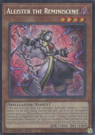Aleister the Reminiscent (CORI-EN015) - Chaos Origins 1st Edition