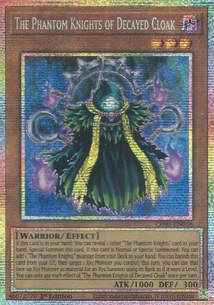 The Phantom Knights of Decayed Cloak (Starlight Rare) (CORI-EN018) - Chaos Origins 1st Edition