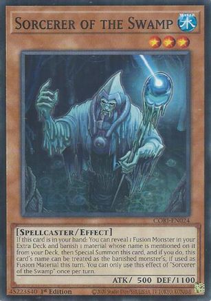 Sorcerer of the Swamp (CORI-EN024) - Chaos Origins 1st Edition