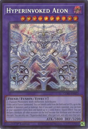 Hyperinvoked Aeon (CORI-EN033) - Chaos Origins 1st Edition