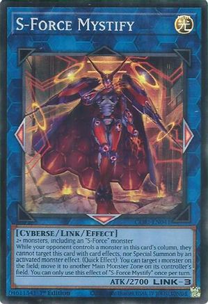 S-Force Mystify (CORI-EN041) - Chaos Origins 1st Edition
