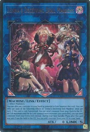 Zenna's Deceiving Doll Maidens (CORI-EN043) - Chaos Origins 1st Edition