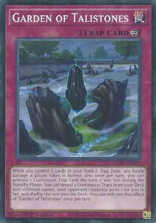 Garden of Talistones (CORI-EN080) - Chaos Origins 1st Edition