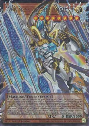 Witness of the Ancient (Extended Art) (CORI-EN081) - Chaos Origins 1st Edition