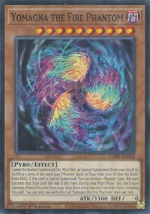Yomagna the Fire Phantom (CORI-EN083) - Chaos Origins 1st Edition