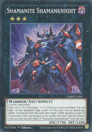 Shamanite Shamanknight (CORI-EN086) - Chaos Origins 1st Edition