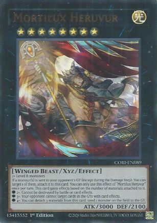 Mortilux Heruvur (CORI-EN089) - Chaos Origins 1st Edition