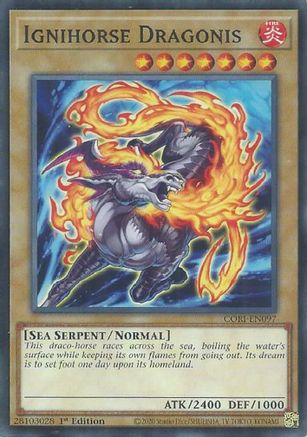 Ignihorse Dragonis (CORI-EN097) - Chaos Origins 1st Edition